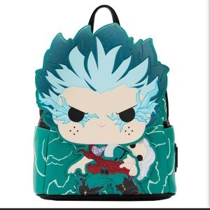 Loungefly POP My Hero Academia Deku Infinity Glow In The Dark Mini Backpack